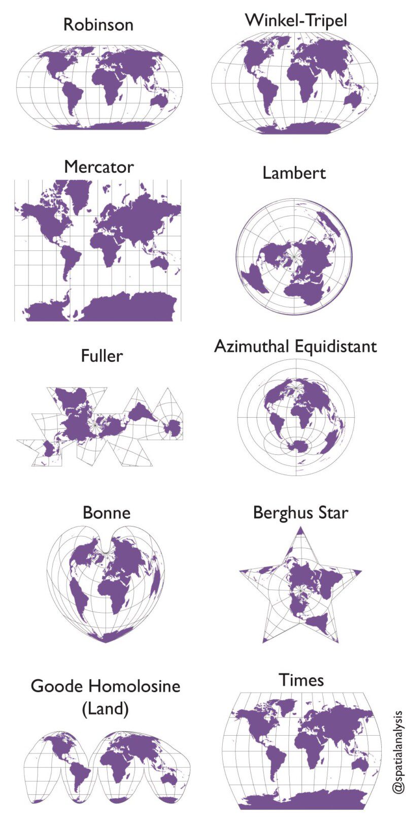 Map Projections – James Cheshire